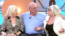 Un hombre ve por primera vez en 70 años a sus primas, de las que no supo nada tras la muerte de su tío: "Una alegría enorme"