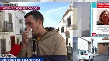 Las lágrimas del sobrino de Francisca, desaparecida en extrañas circunstancias: "Quiero ponerle cara al culpable"