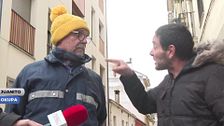Vivimos en directo las brutales amenazas de un okupa al propietario del piso: "¡Lo vas a pagar!"