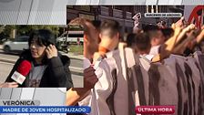 La madre de un joven con discapacidad que ha recibido una paliza a la salida de un partido: "Le han roto la mandíbula"