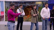Los posicionamientos provocan el enfrentamiento entre Álex y Miguel: "Se ha traído todo aprendido"