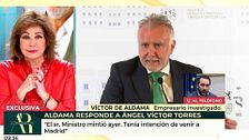 Aldama, sobre las pruebas del ministro Víctor Torres: “Lo que tiene que presentar son las tarjetas de embarque”