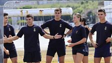 Nueva imagen de la princesa Leonor junto al joven que apareció en actitud cariñosa en un carnaval de Brasil