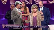 Jorge Javier Vázquez hace de celestino entre Terelu y Juan 'El hortelano': "Huele muy bien"