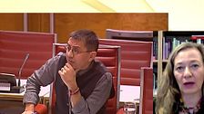 Victoria Rosell reacciona a los audios sobre Monedero y su presunto abuso sexual: "A nosotros no nos llegó nada"
