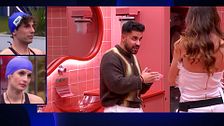 La reacción de la casa de 'GH DÚO' al conocer la mentira de Miguel Frigenti