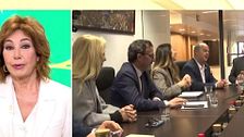 Ana Rosa, ante las cesiones de Sánchez a Cataluña: "La cuestión de confianza en realidad es una cuestión de fianza"