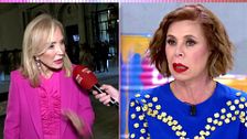 El dardo de Ágatha Ruiz de la Prada a Carmen Lomana tras acusarla de ser "una muerta de hambre": "Espero no dedicarme a criticar a la gente"