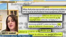Los mensajes de Miss Asturias a Koldo: "Es falso que no hubiera una mediación para colocarla en una empresa pública"