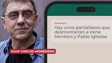 Monedero pone en apuros a Podemos: tiene mensajes que demuestran que no se le apartó por comportamientos impropios