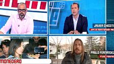 El tenso encontronazo entre Javier Chicote y el portavoz de Podemos: ''Usted me va a hablar con más respeto''