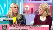 Ana Luque aclara en qué punto está su relación con Olga Moreno: "Intento no coincidir con ella, me trató mal"