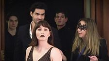 La cara de Andrea Duro tras encontrarse con su ex, Juan Betancourt, en un incómodo reencuentro