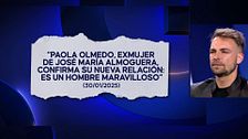 José María se entera de que Paola Olmedo tiene un nuevo amor y responde a si tiene sentimientos por ella