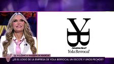 Yola Berrocal habla sobre el comentado logo de su agencia de representación: "Son dos tetas"