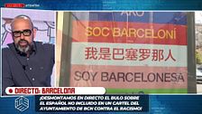 'TEM' desmonta el bulo sobre que el español no está incluido en un cartel del Ayuntamiento de Barcelona contra el racismo
