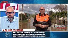 Jorge Gallardo, alcalde de Cártama, tras el desbordamiento del río Guadalhorce: "Al inicio de las inundaciones, la Junta no mandó las alertas"