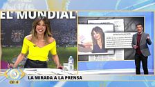 Ana Terradillos reacciona a su contraportada en 'El Mundo' y hace una aclaración: "No es que haga taichí"