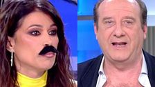 Sonia Ferrer se pone bigote para defender una nueva moda entre las mujeres y responde a Moeckel: "No podrán ligar contigo"