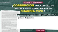 Una denuncia señala corrupción dentro de la Unidad de Conducciones de la Guardia Civil