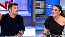 Macarena Olona estalla como nunca contra Ramón Espinar: "A mí no me llamas nazi, anormal"