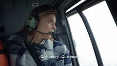 Sandra Barneda vence a sus miedos al montarse en un helicóptero: "Es mi primera vez"