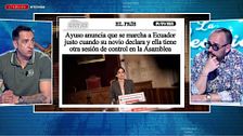 Emilio Delgado, tras la inminente marcha de Díaz Ayuso a Ecuador en plena declaración de su novio: "Es una deslealtad al pueblo de Madrid"