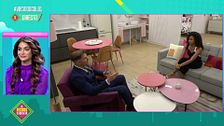 Tadeo y Mayeli tienen un tenso reencuentro bajo la atenta mirada de Sthefany: “Es una lapa”
