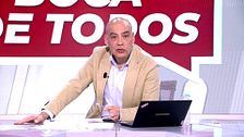 Nacho Abad llama la atención a una colaboradora por un comentario: "Qué lenguaje por favor, no hay necesidad"