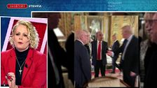 Máxima tensión entre Zaida Cantera y un amigo de Trump: "Ustedes se creen el culo del mundo"