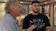 Jesús Calleja, al reencontrarse con Omar Montes: "Le metiste a Pablo Motos una bola sobre nuestro viaje"