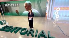 El último adiós de Ana Rosa al papa: "Se ha ido el papa de los pobres, el papa de los desamparados"