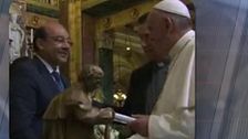 Ángel Expósito recuerda su emocionante encuentro con el papa Francisco: "Fue impresionante"