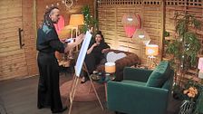 Un soltero pinta la energía de su cita de ‘First Dates’ en un lienzo valorado en más de 1.000€