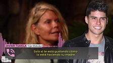 Javier, Tudela, hijo de Makoke, enfrenta a quienes le critican por no apoyarla: "¿Quién dice eso?"