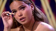 Gloria Camila se rompe al ver un emotivo video de Rocío Jurado cantándoles una nana: "La echo de menos en todo"