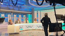 El detrás de escena del apagón en el plató