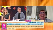 César Cadaval, de Los Morancos, tira de humor tras su odisea de 14 horas en el AVE: "Llevo esta semana dos kit de supervivencia"