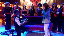 La increíble pedida de mano en 'El diario de Jorge' al estilo 'El gran showman' de un invitado a su pareja: "Hoy me libero de mi personaje"