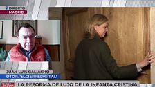 La reforma de lujo del piso de la Infanta Cristina: ha contratado a una de las constructoras de la Sagrada Familia
