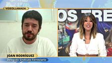 Siguen los problemas en los trenes: "Es por las políticas de externalización y privatización"