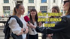 La calle explica el cónclave
