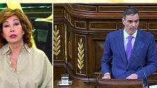Ana Rosa, tras la comparecencia de Sánchez: "Ayer tuvimos fumata negra en San Pedro y un vendedor de humor en el Congreso"