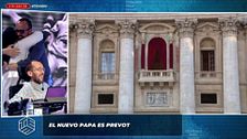 El eufórico abrazo entre Risto Mejide y Sor Lucía tras la elección del nuevo papa León XIV, Robert Prevost: "¡El Espíritu Santo está contigo!"