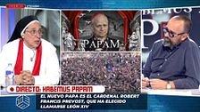 La conmovedora reacción de Sor Lucía Caram a la elección del nuevo papa: "Va a ser un pontífice con el corazón de Dios"