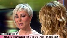 Ana María Aldón reaparece y se rompe al hablar de la muerte de su sobrina: "Está siendo un drama"