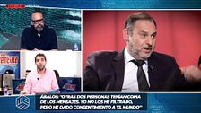 José Luis Ábalos reconoce que parte de los mensajes con Pedro Sánchez se publicaron con su consentimiento: "Los entregó a dos personas con las que mantiene buena relación"