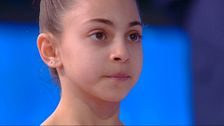 Una gimnasta de 10 años consigue una sorprendente marca en su primer intento para el Guinness World Record