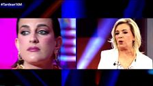 La reacción de Carmen Borrego al encuentro entre Paola Olmedo y María ‘La Jerezana’