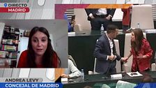 Andrea Levy se defiende tras ser acusada de homófoba por un concejal del PSOE: "Yo no dije eso"